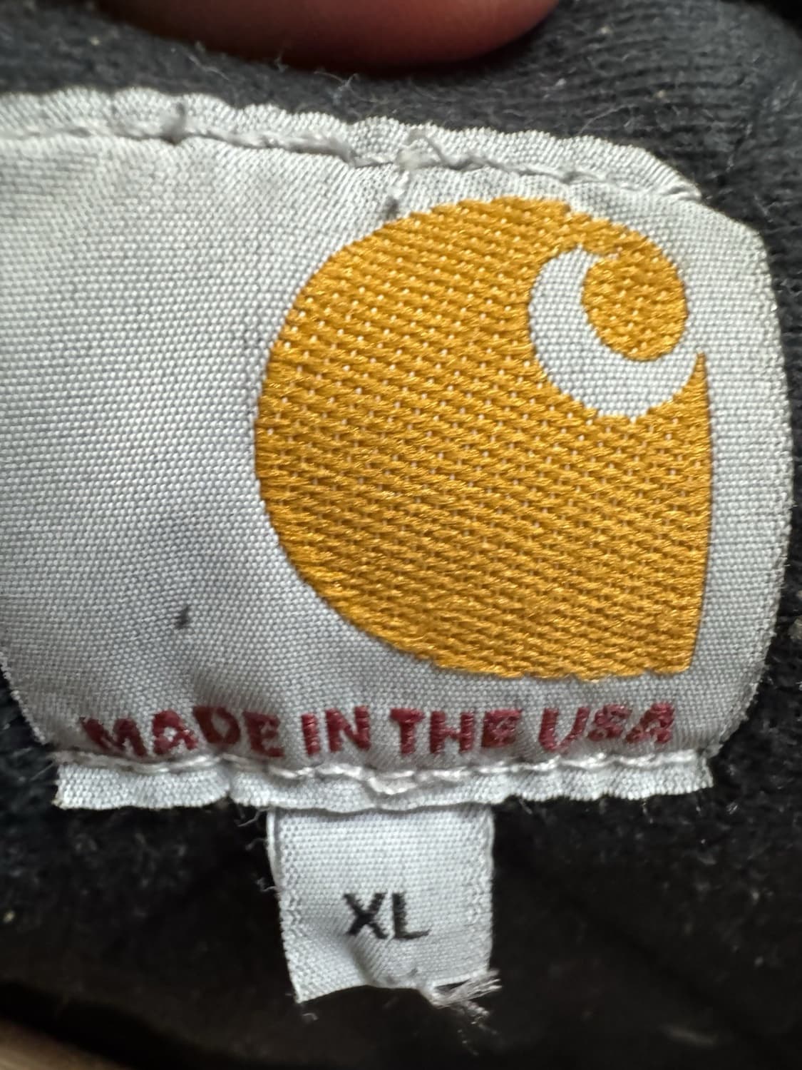 칼하트 J140 유니온 후드 자켓 블랙 상품이미지4