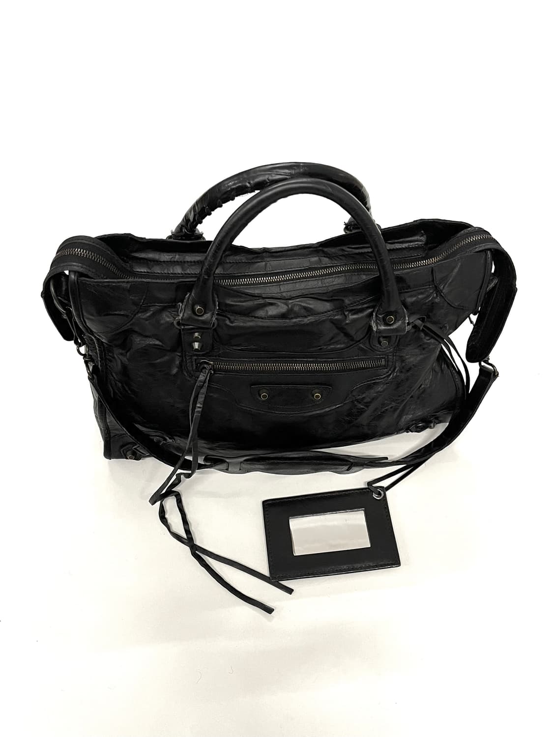 발렌시아가 클래식 시티 모터백 상품이미지8