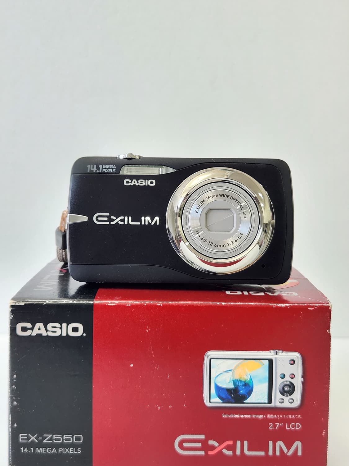 카시오 EXILIM EX-Z550 디카 카메라 카시오z550 상품이미지1