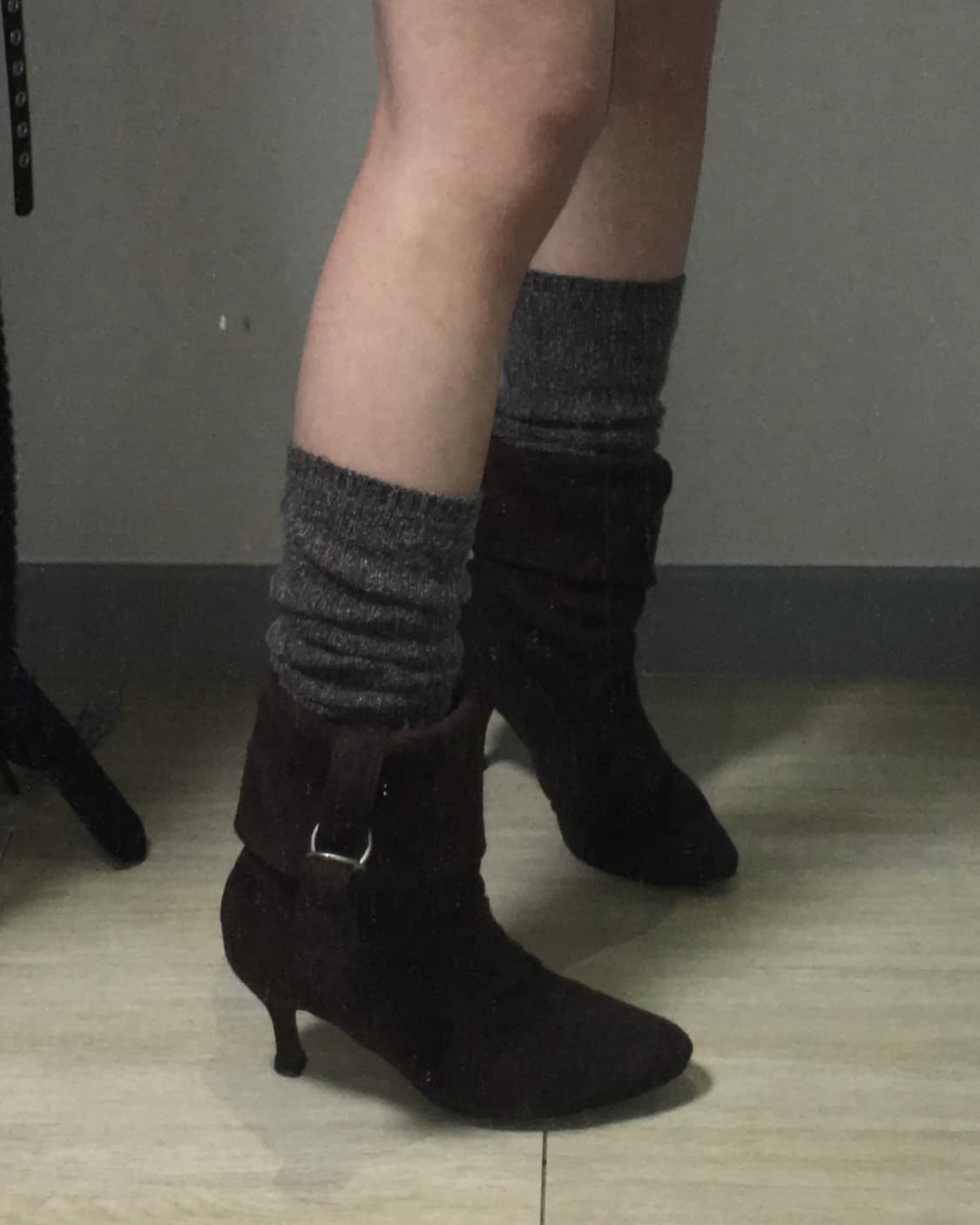 buckle suede folding boots (240) 상품이미지6