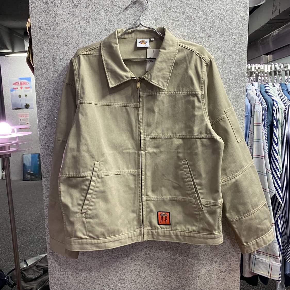 디키즈 아이젠하워 베이지 코튼 자켓 B4275 상품이미지2