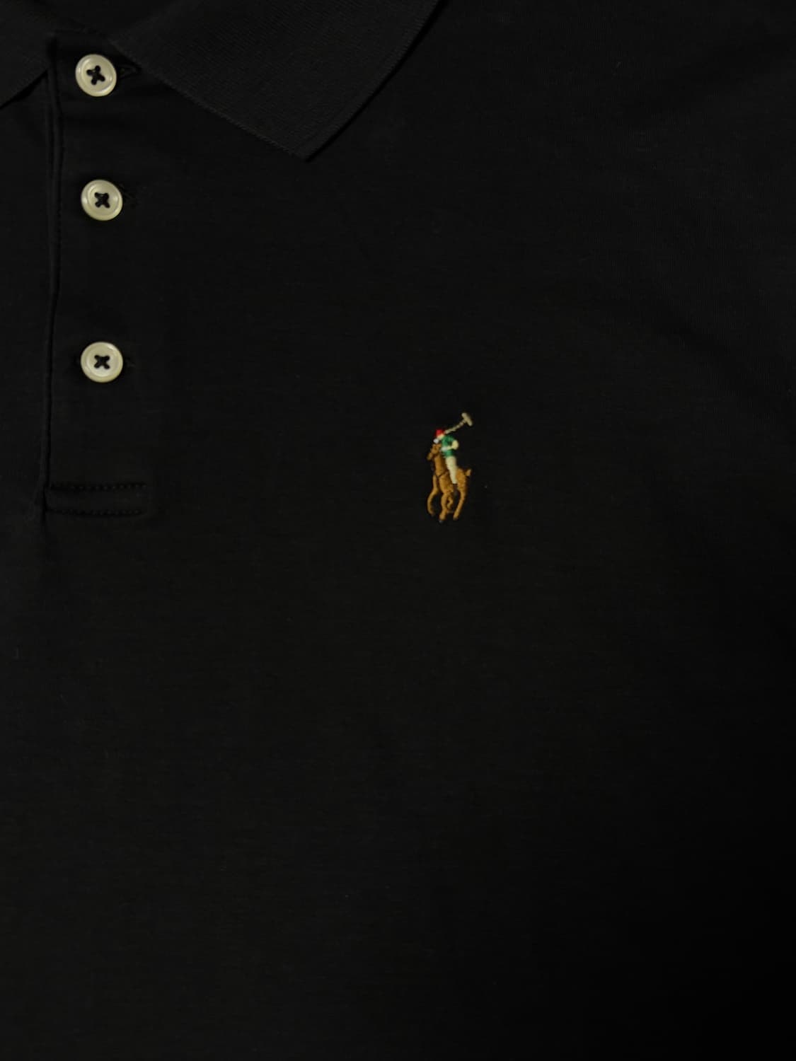 Polo 신형 폴로 랄프로렌 블랙 긴팔 카라티 XL 상품이미지3