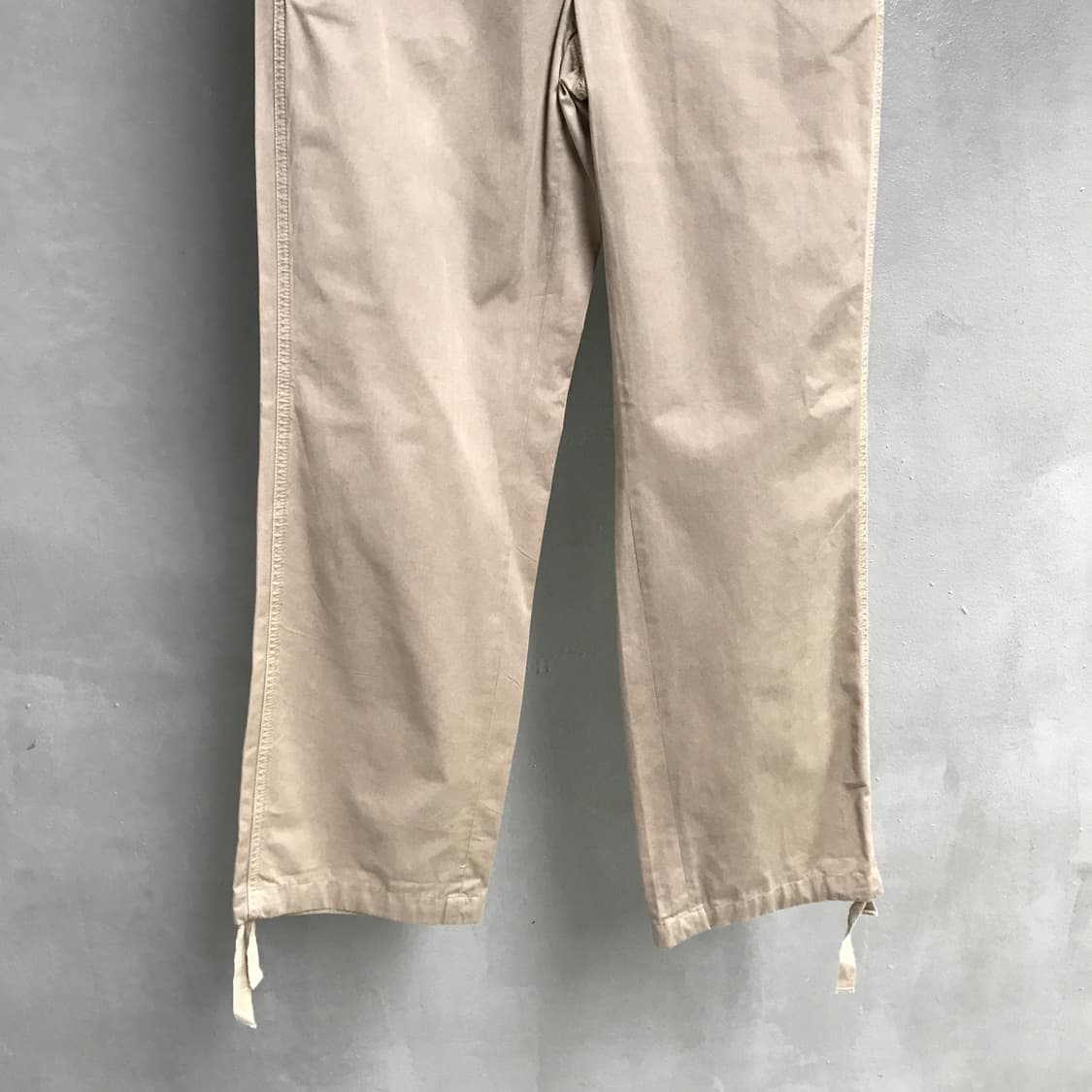 프라다 코튼 팬츠 베이지 38(W) 상품이미지3