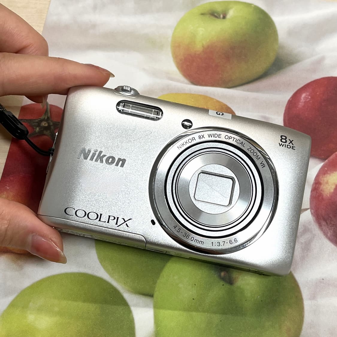 (민트급) 니콘 coolpix 쿨픽스 s3600 실버 디카 디지털카메라 상품이미지2