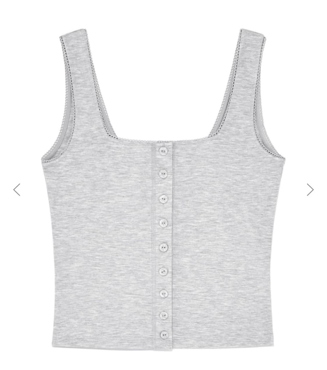 (M) 글로니 퓨어 모달 버튼 탱크탑 상품이미지1