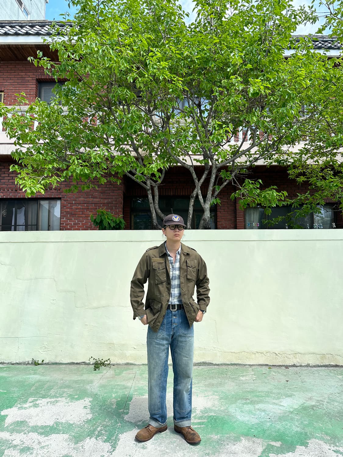 빈티지 이탈리아군 필드자켓 상품이미지1