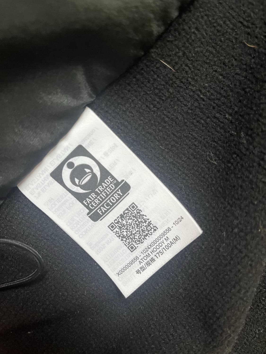 아크테릭스 아톰후디(구Lt) M사이즈 상품이미지3