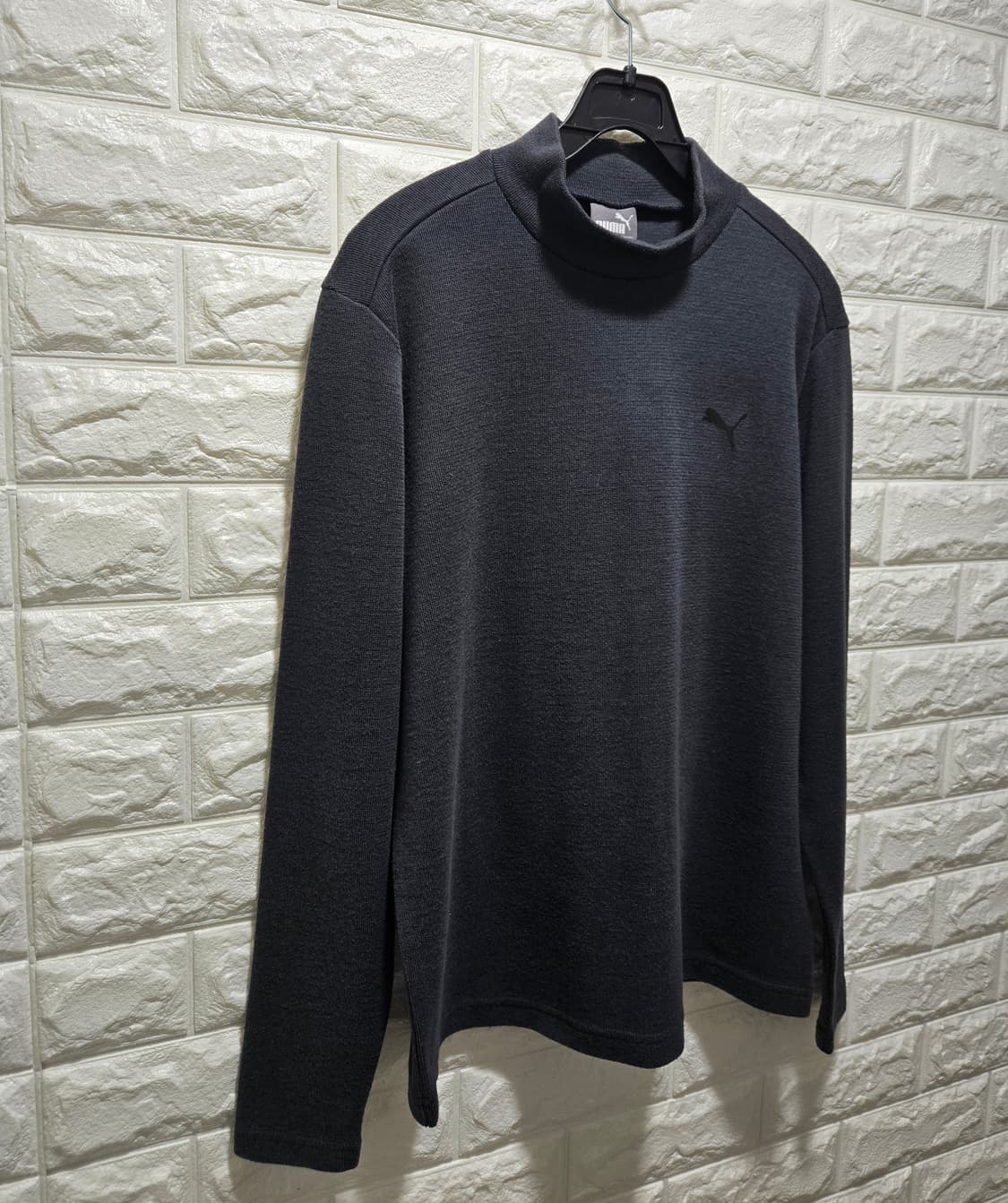 푸마 웜셀 반폴라 모크넥 티셔츠 95 상품이미지2