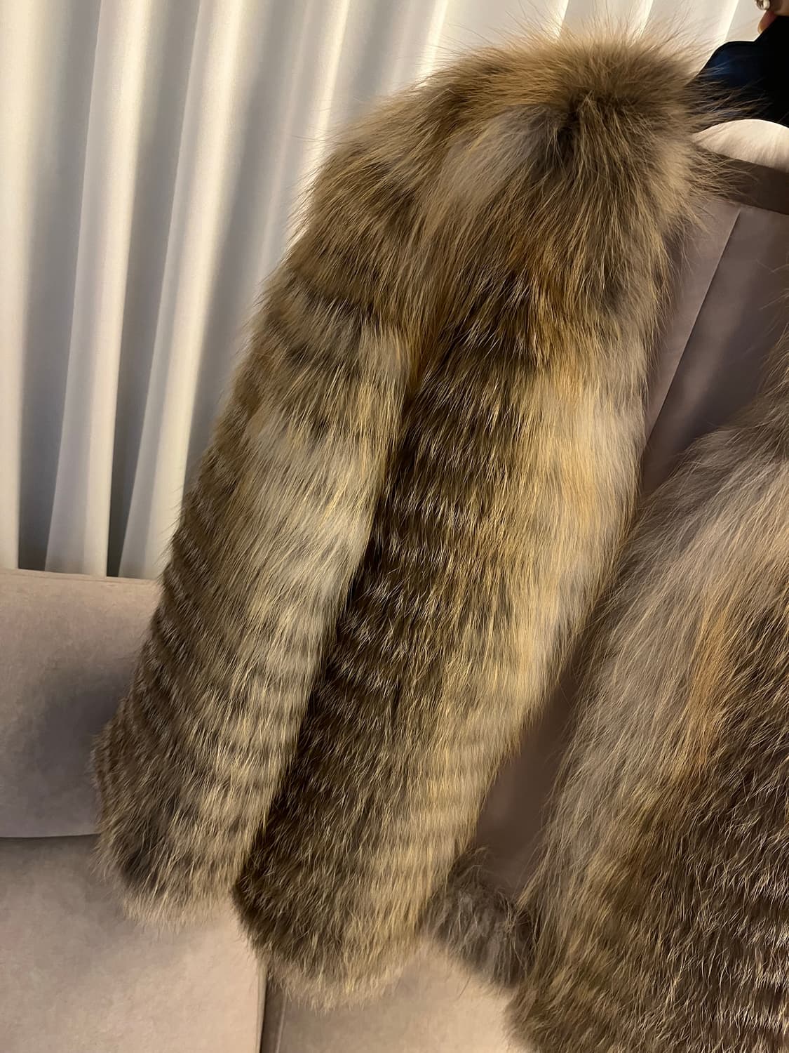 사가폭스 골드로얄 특수종 퍼자켓 sagafox 천연퍼 상품이미지4