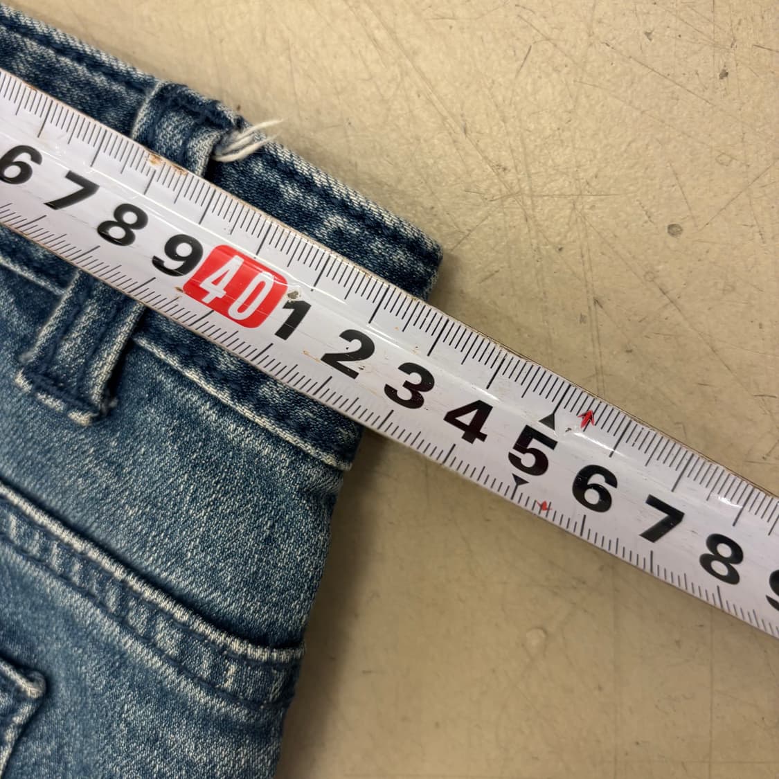 비슬로우 워싱 스탠다드 데님 팬츠 상품이미지6