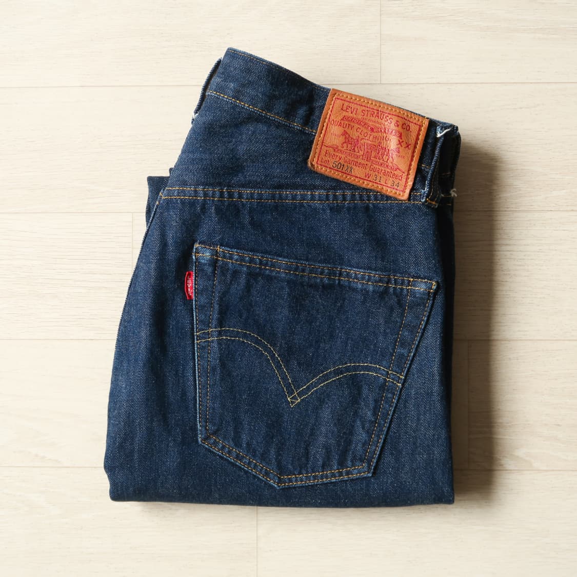 리바이스 빈티지 클로징 LVC 47501 셀비지 데님 팬츠 상품이미지1