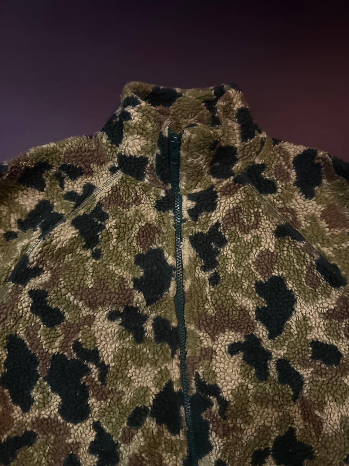 GAP 카모 플리스 M 상품이미지3