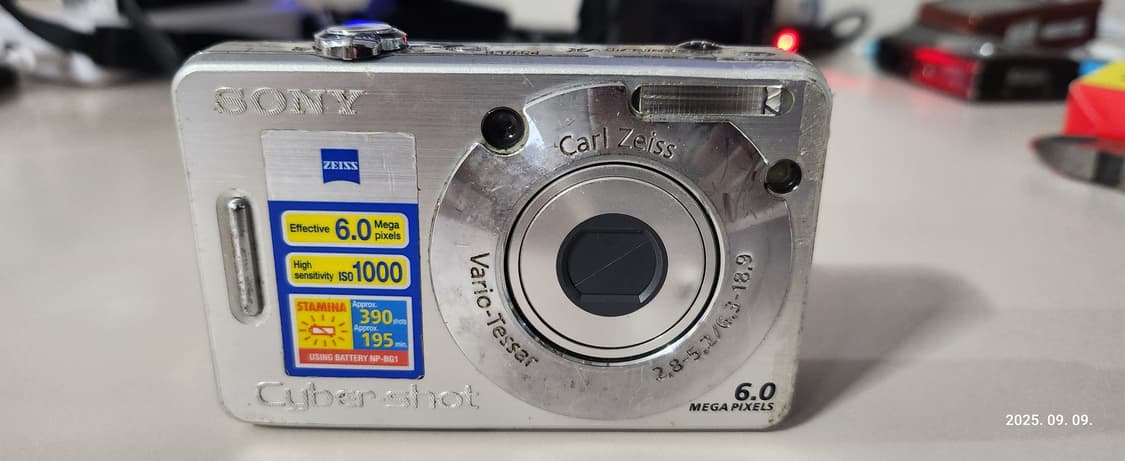 SONY 사이버샷 DSC-W50 빈티지 디지털카메라 상품이미지1
