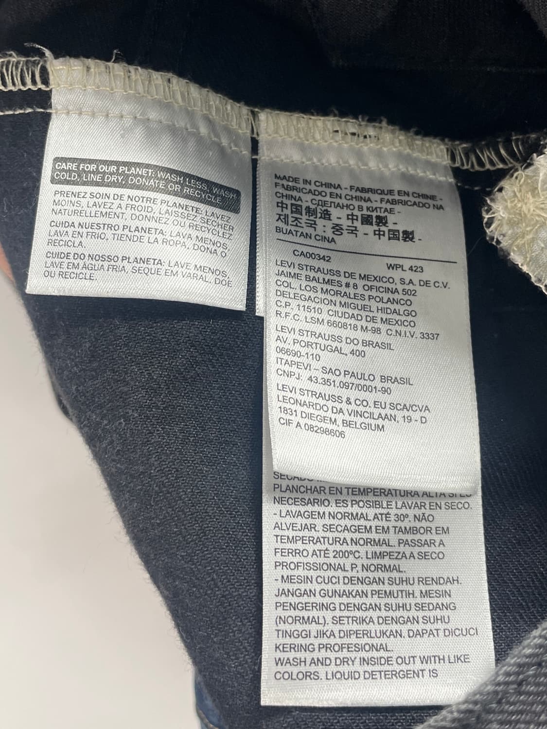 리바이스 3세대 흑청 데님자켓 (on.713)   상품이미지5