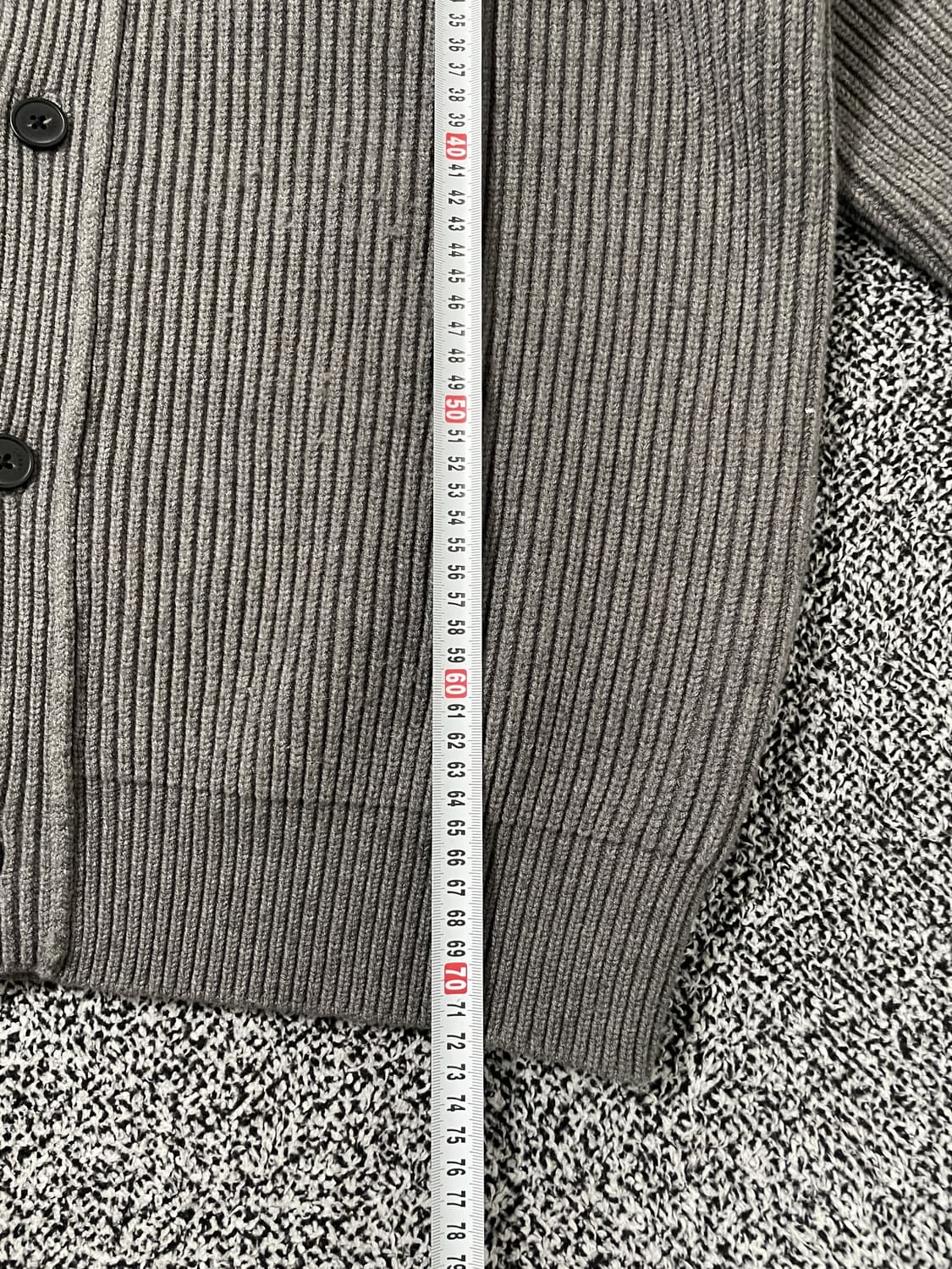 빈티지9. 수아레 SUARE 하이넥 니트 가디건 상품이미지6