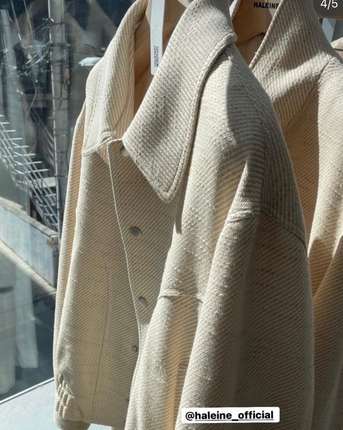 알렌느 아이보리 자켓 상품이미지3