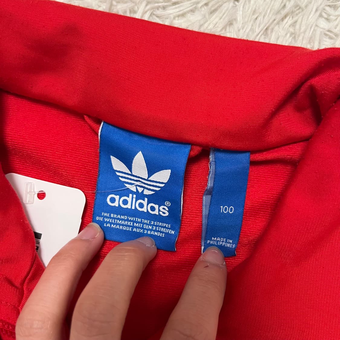 Adidas red vintage Firebird jersey 상품이미지6