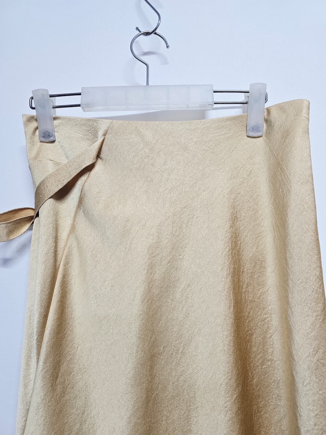 한섬 마인 골드 랩 스타일 롱 스커트 이태리 상품이미지5