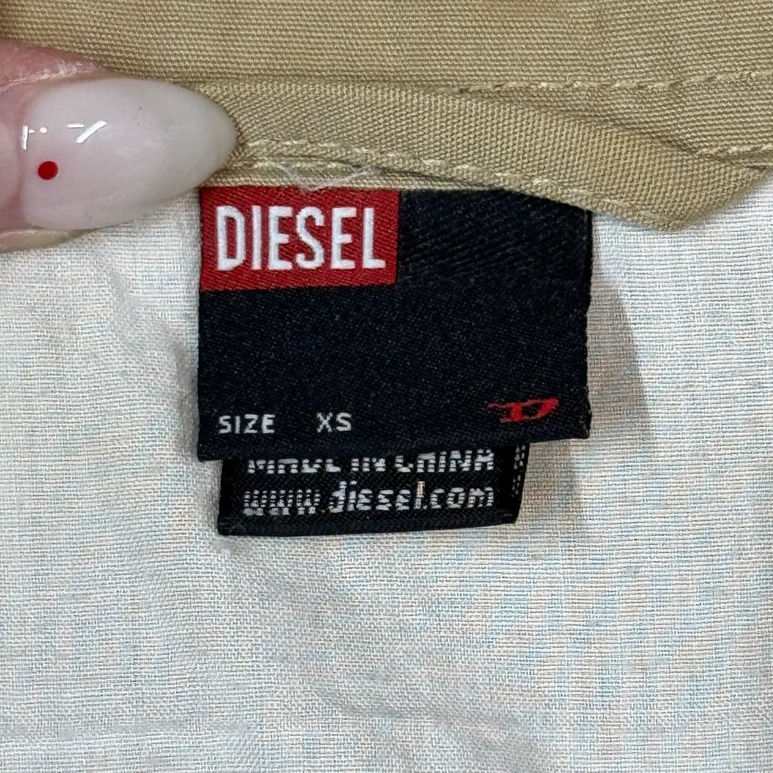 XS) DIESEL 디젤 코튼 자켓 상품이미지7