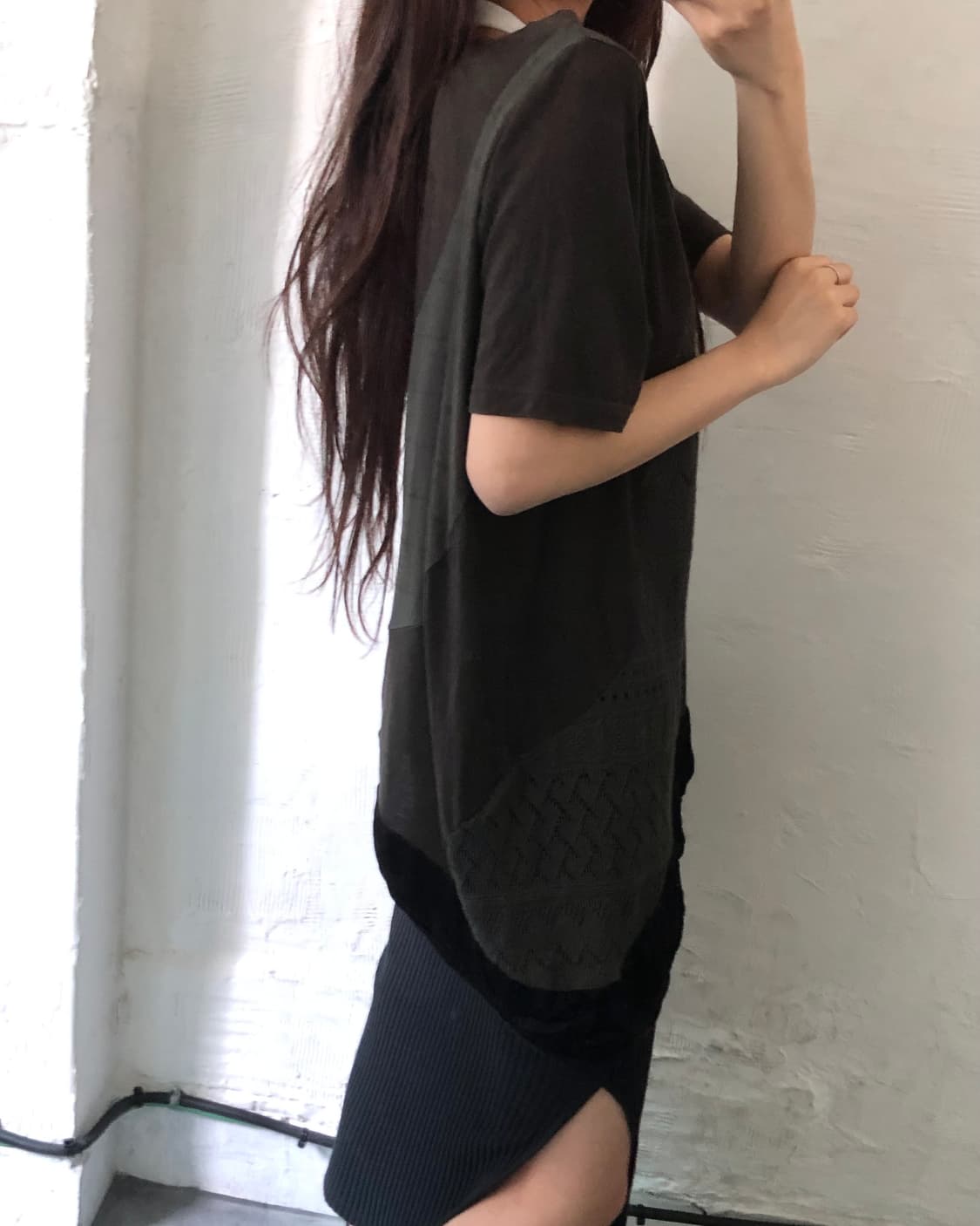 Gomme 고무 레이어드 티셔츠 탑 상품이미지3