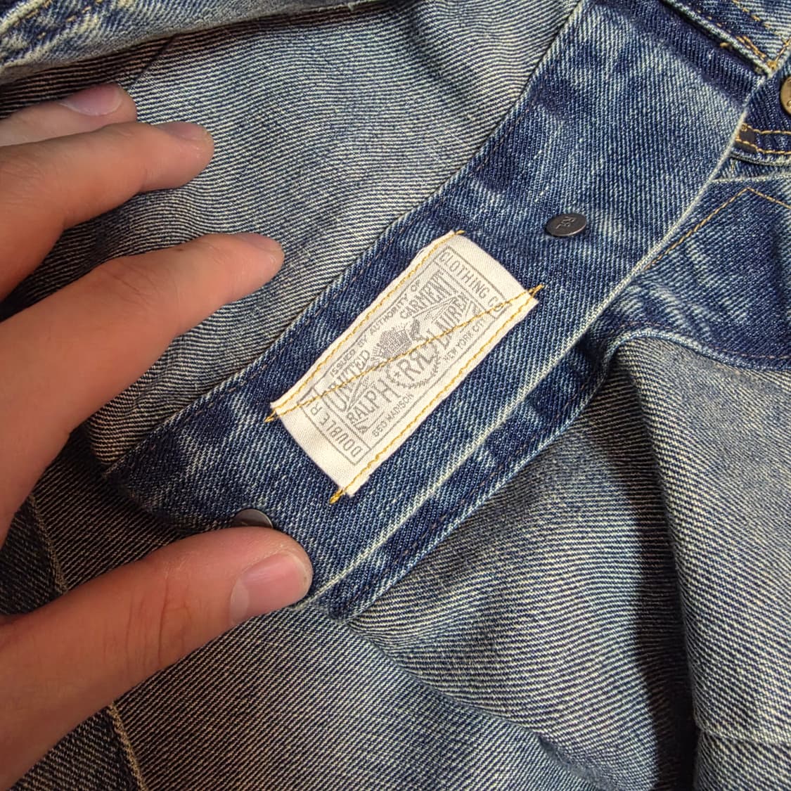 더블알엘 lot271 데님자켓 L 상품이미지4