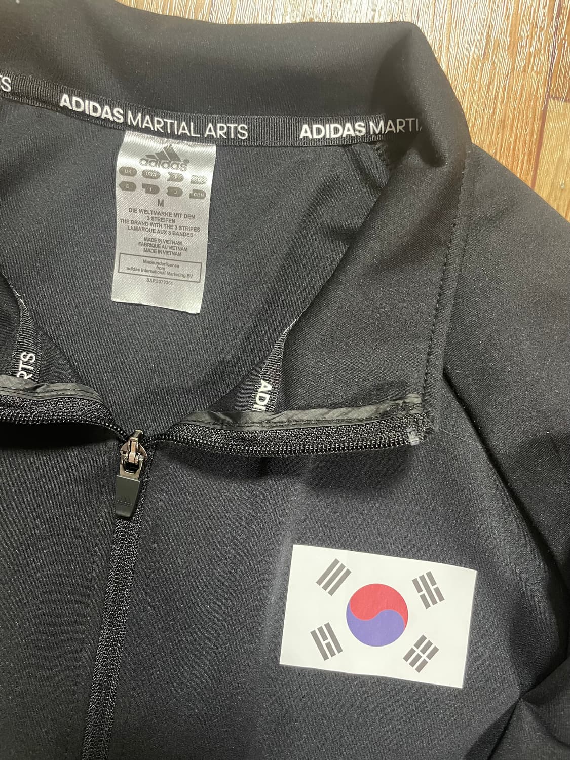 아디다스 코리아 태극기 트랙탑 져지 블랙 자켓 집업 상품이미지3