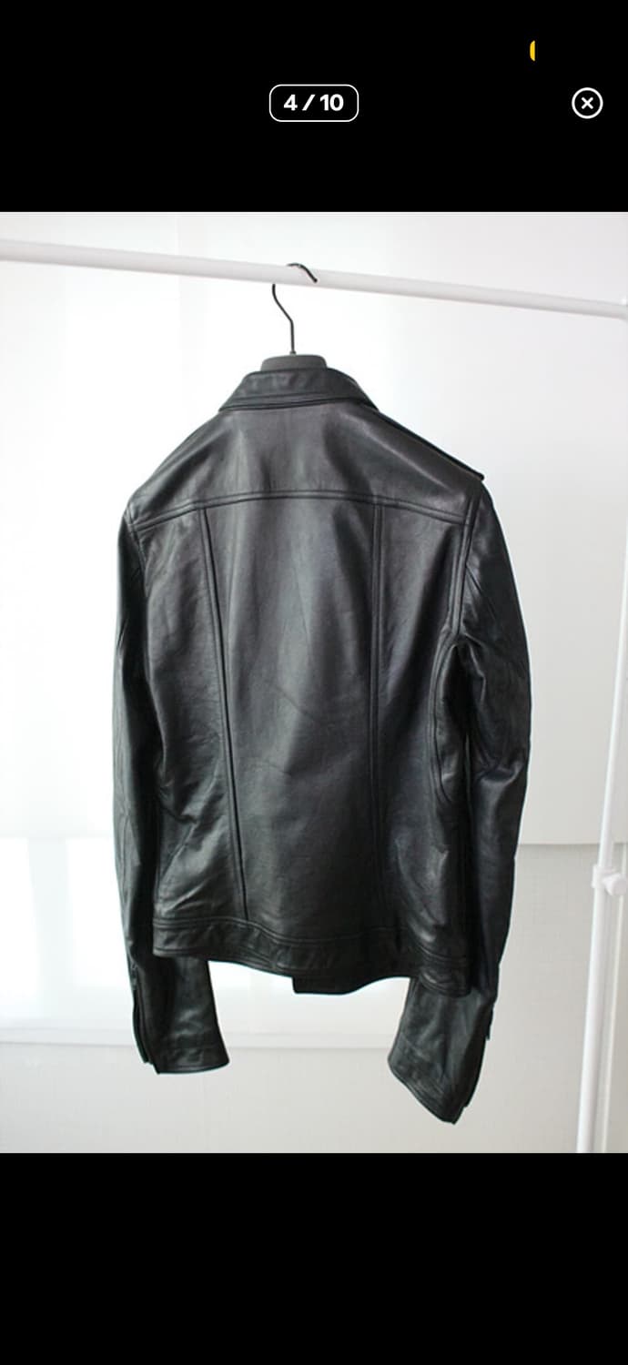 It48)릭오웬스 램스킨 라이더자켓 상품이미지2