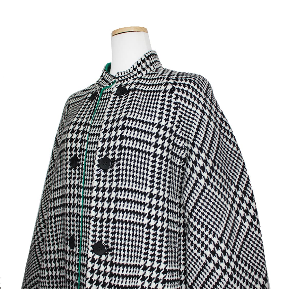 막스마라 하운드투스 체크 벨티드 핸드메이드 롱코트 55 상품이미지4