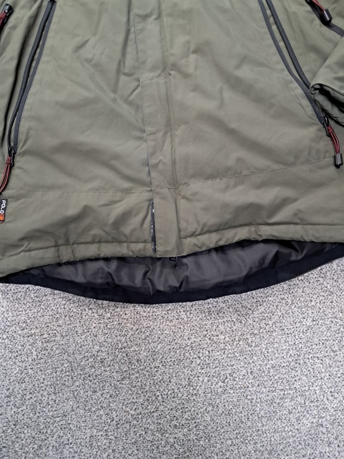 폴로 나일론 쉘자켓 올리브 상품이미지5