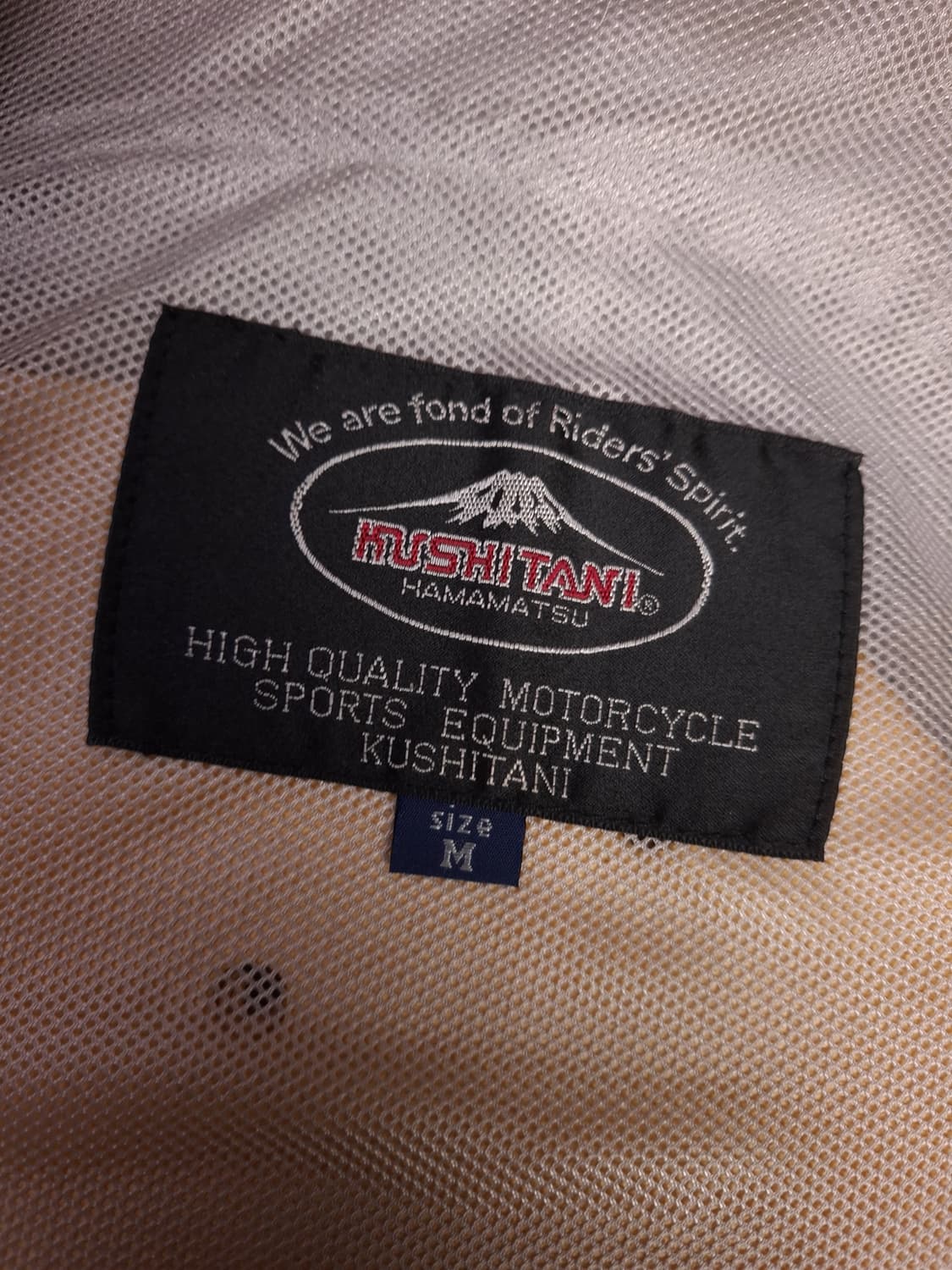 특A 오리지날 일본판 쿠시타니 레이싱 라이더자켓 상품이미지7