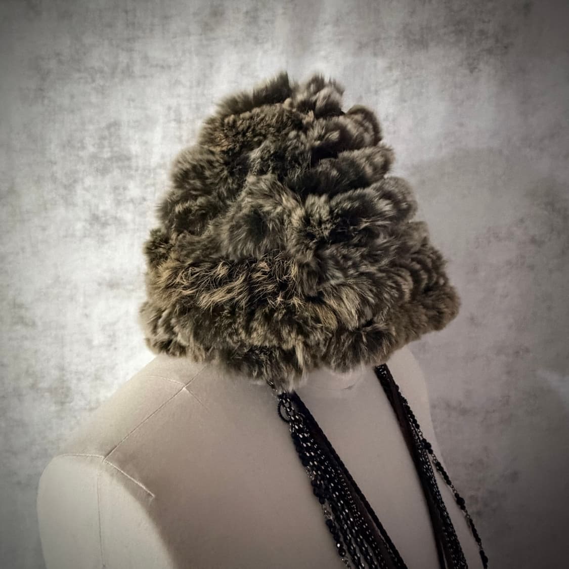 Leopard fur beanie 상품이미지2