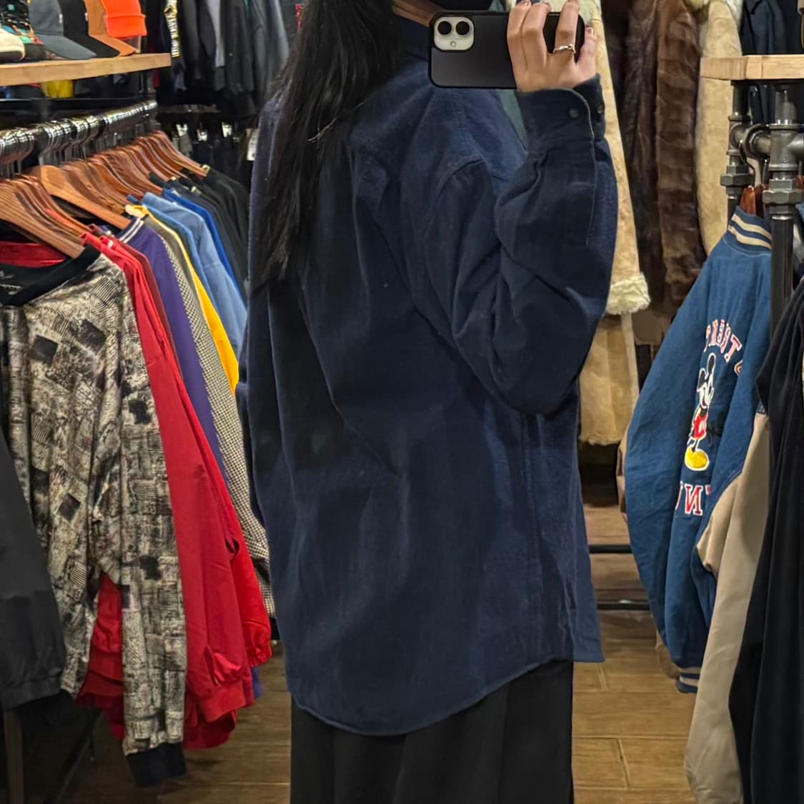 [HI] Carhartt 칼하트 긴팔 셔츠 네이비 상품이미지5