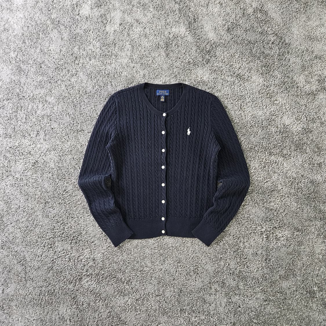 [무료배송] POLO RALPH LAUREN 케이블 니트 가디건 상품이미지1