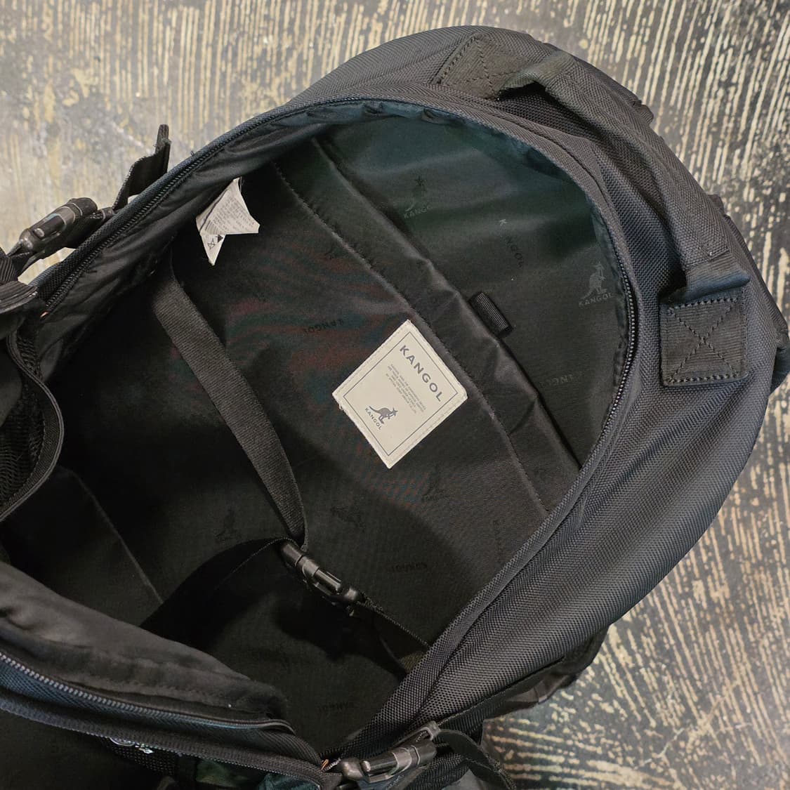 캉골 블랙 백팩  상품이미지9