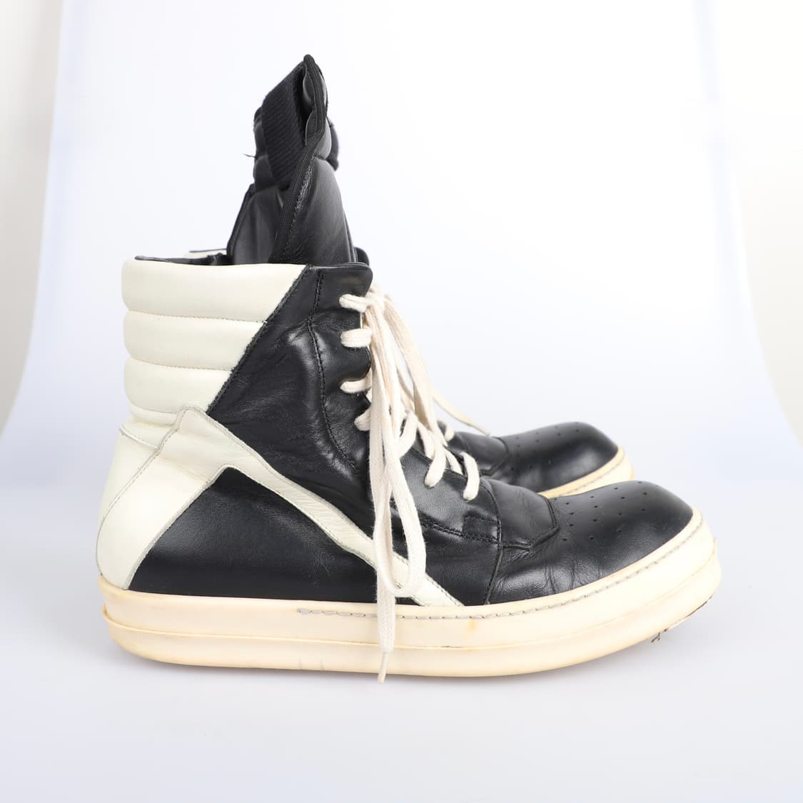 40 / Rick Owens 릭오웬스 지오바스켓 모노크롬 상품이미지4