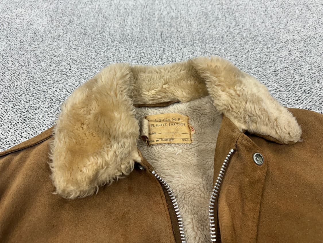 [44] SCHOTT 쇼트 70-80S A-2 자켓 상품이미지5
