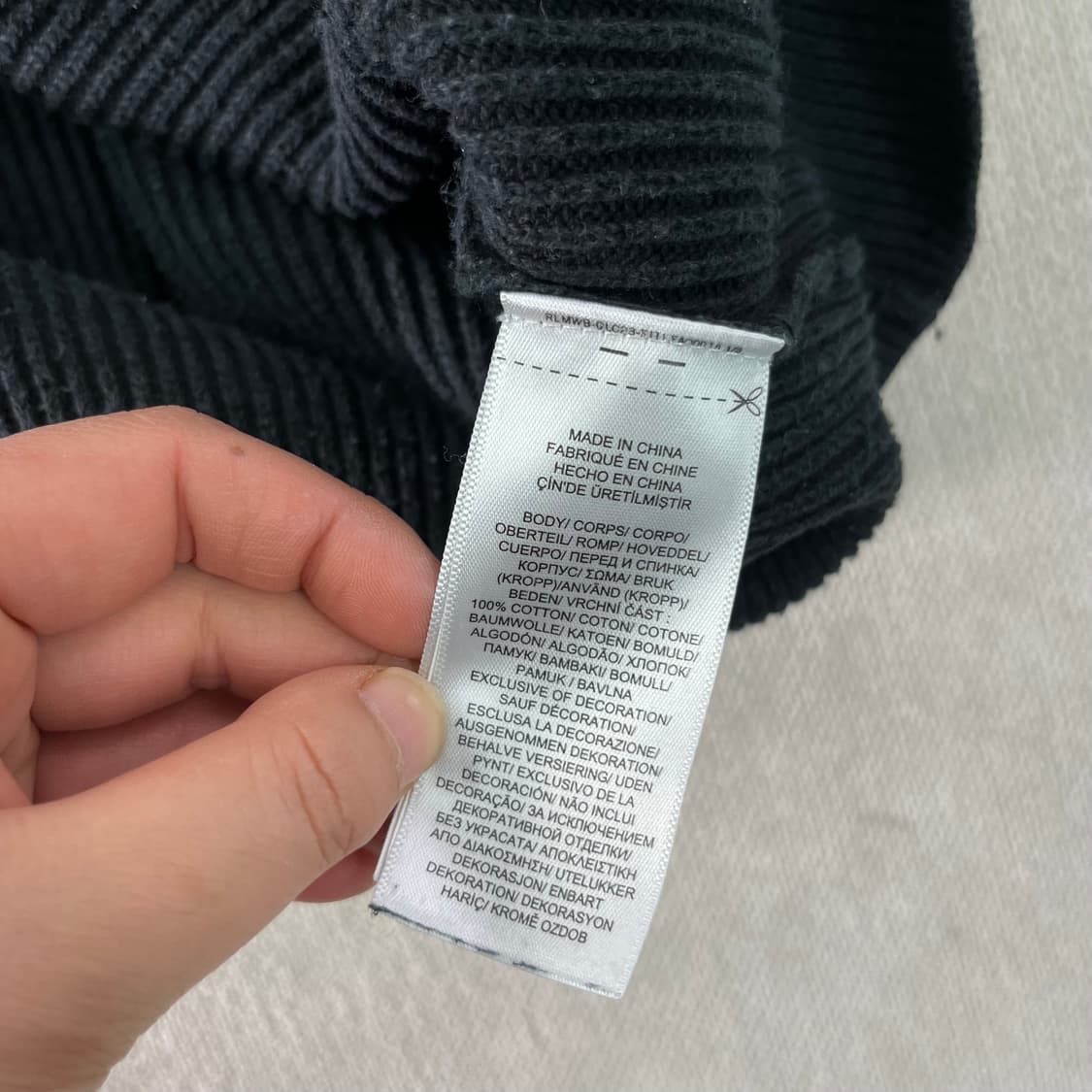 105 폴로랄프로렌 신형라벨 블랙포니 니트집업  상품이미지6