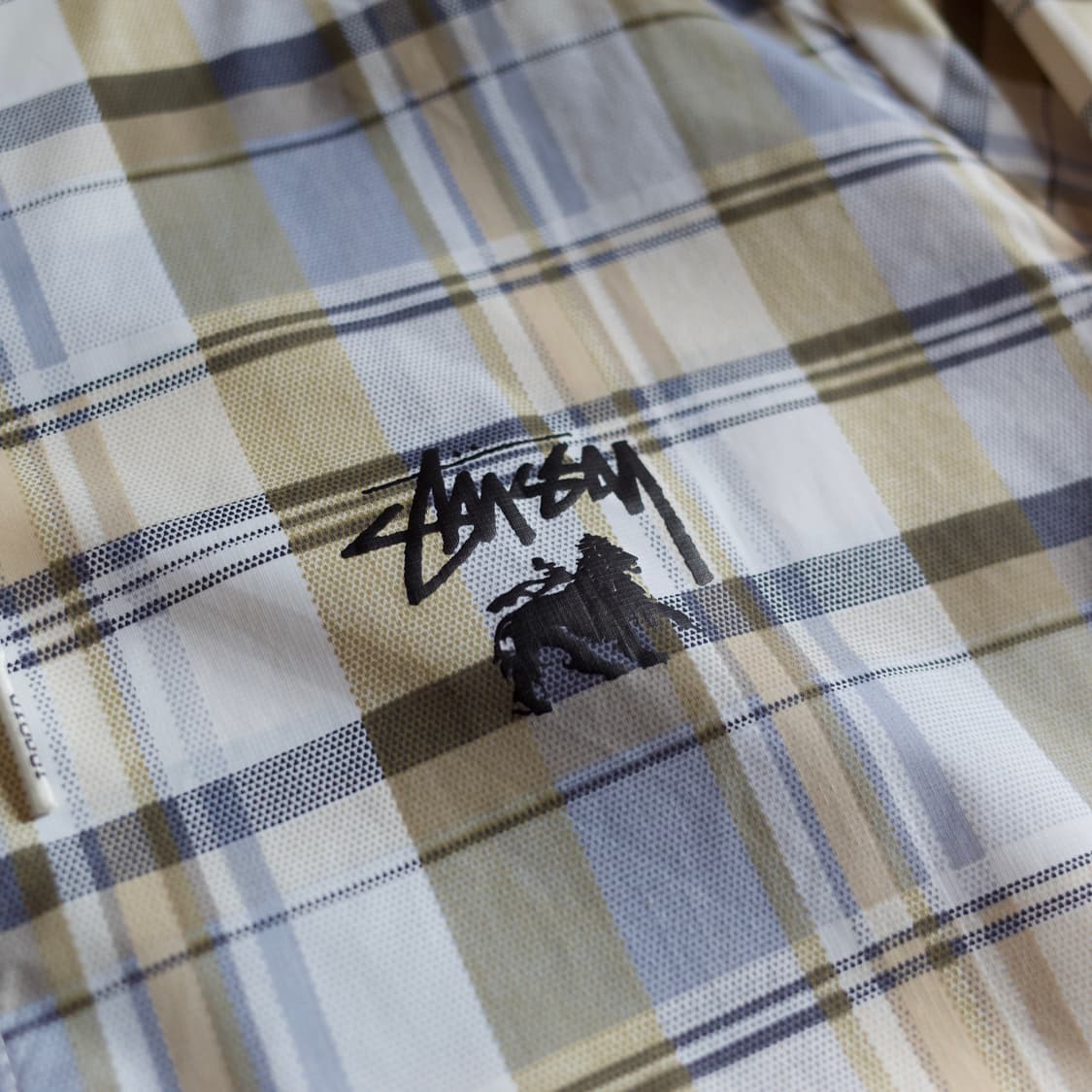 Stussy authentic check wind breaker  상품이미지4