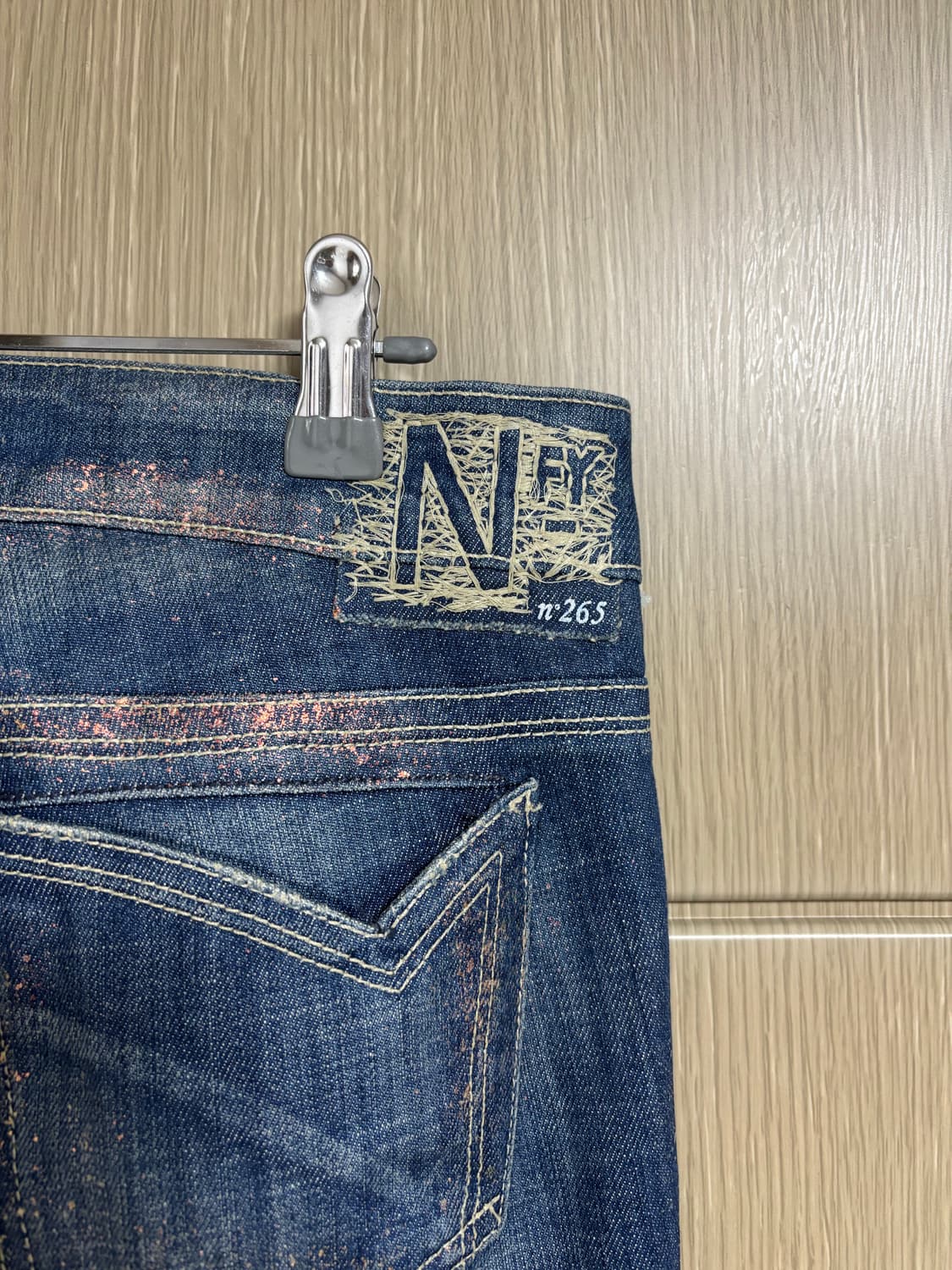 프랑스 Notify Jeans 아카이브 N 265 데드스탁 이태리 메이드 상품이미지2