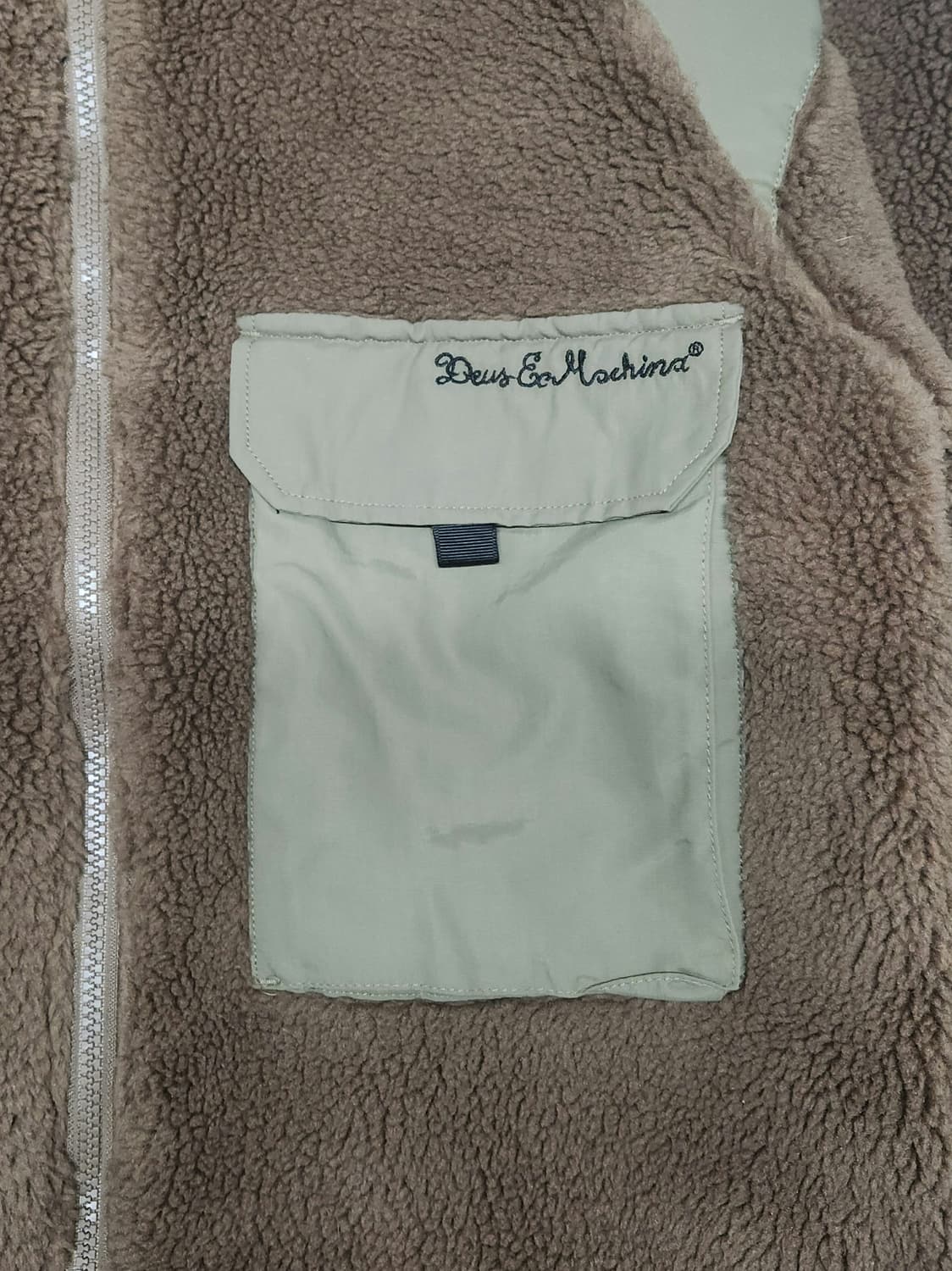 (정품) 데우스 엑스 마키나 브라운 후리스(XL) 상품이미지4