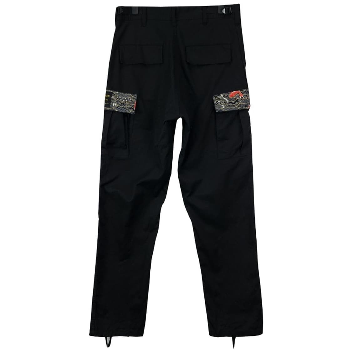 [아메리칸빈티지] 오리엔탈 패턴 도킹 카고 팬츠 블랙 M19489 상품이미지3