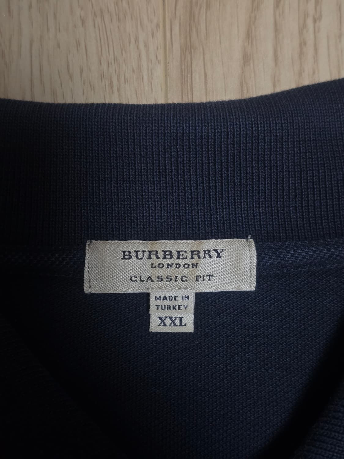 Burberry 버버리 pk 코튼 클래식 티셔츠 XXL 상품이미지4