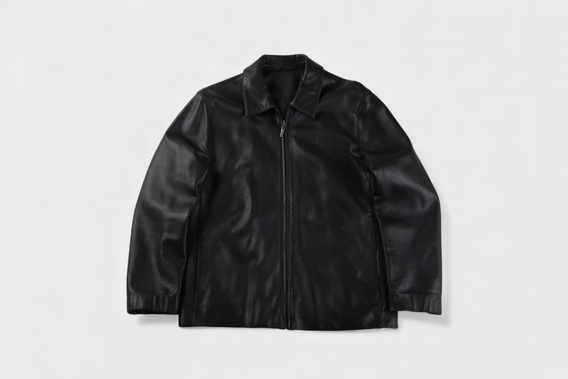 [M] 빈티지 양가죽 블루종 자켓 상품이미지1