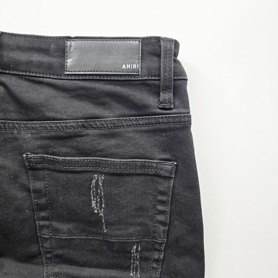 아미리 청바지 흑청 스판 데님 사이즈30 R4320 상품이미지6