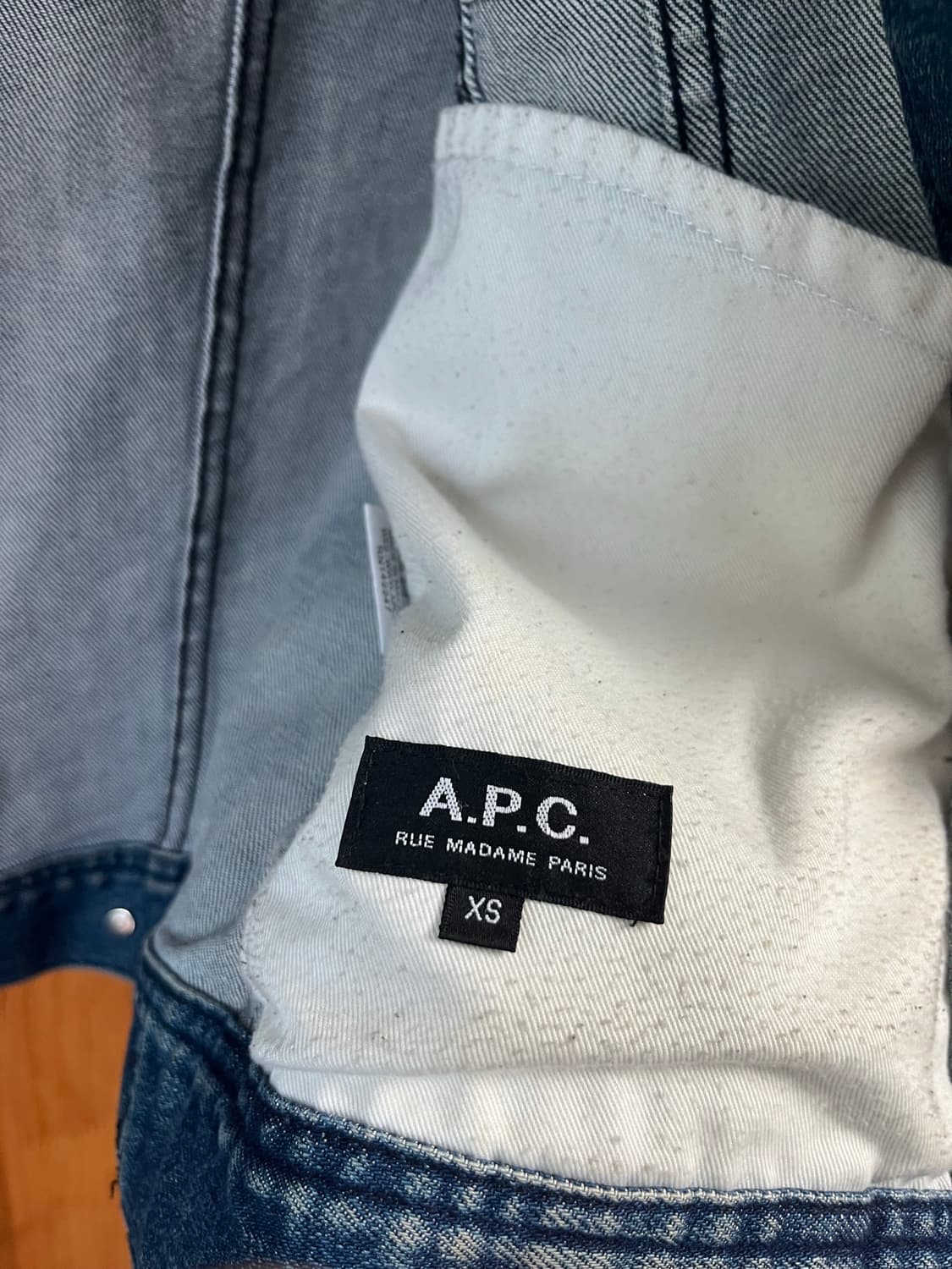 Apc 아페쎄 지드래곤 데님 청자켓 상품이미지3