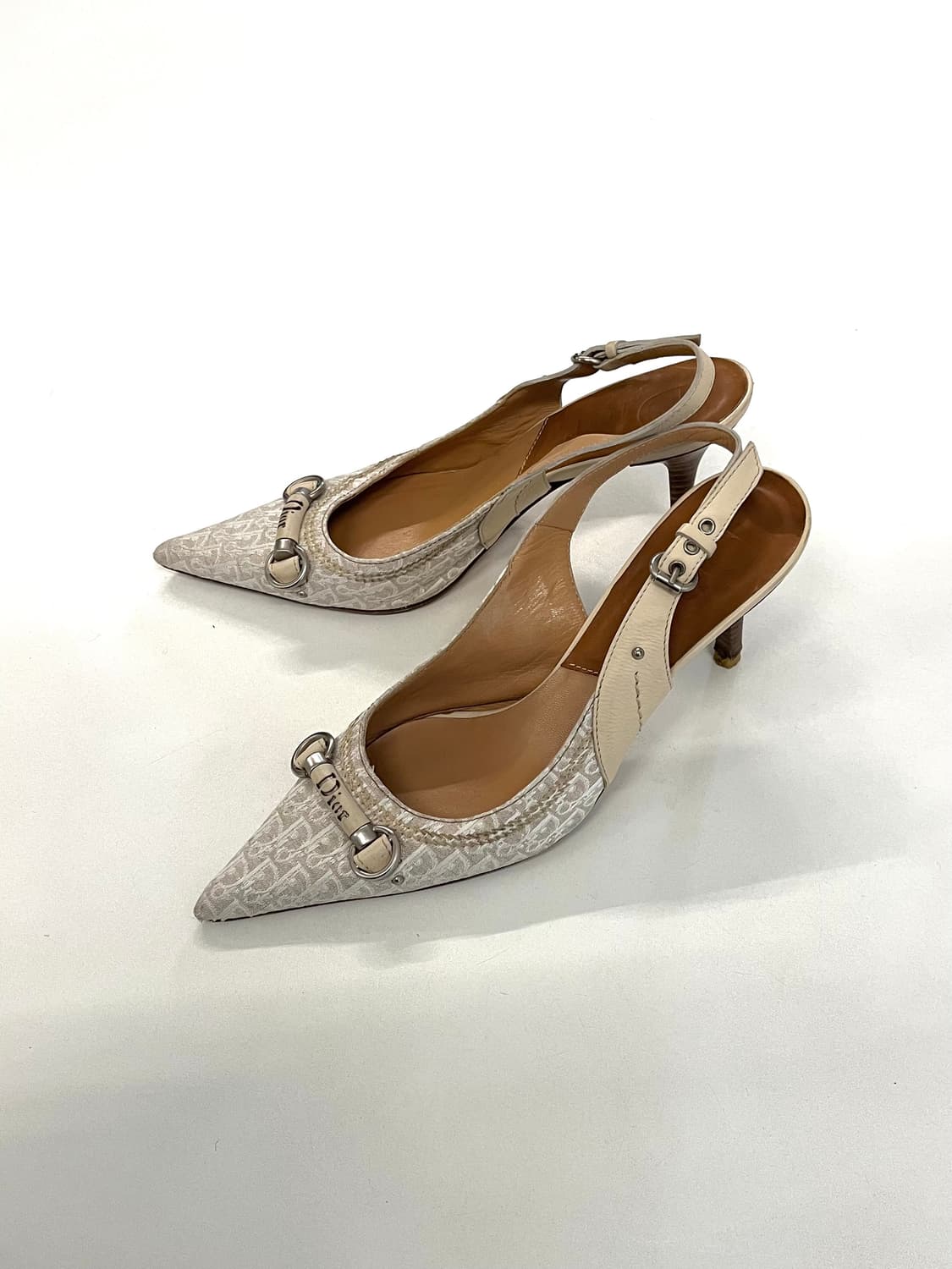 크리스찬 디올 2004 존갈리아노 오블리크 펌프스 상품이미지1