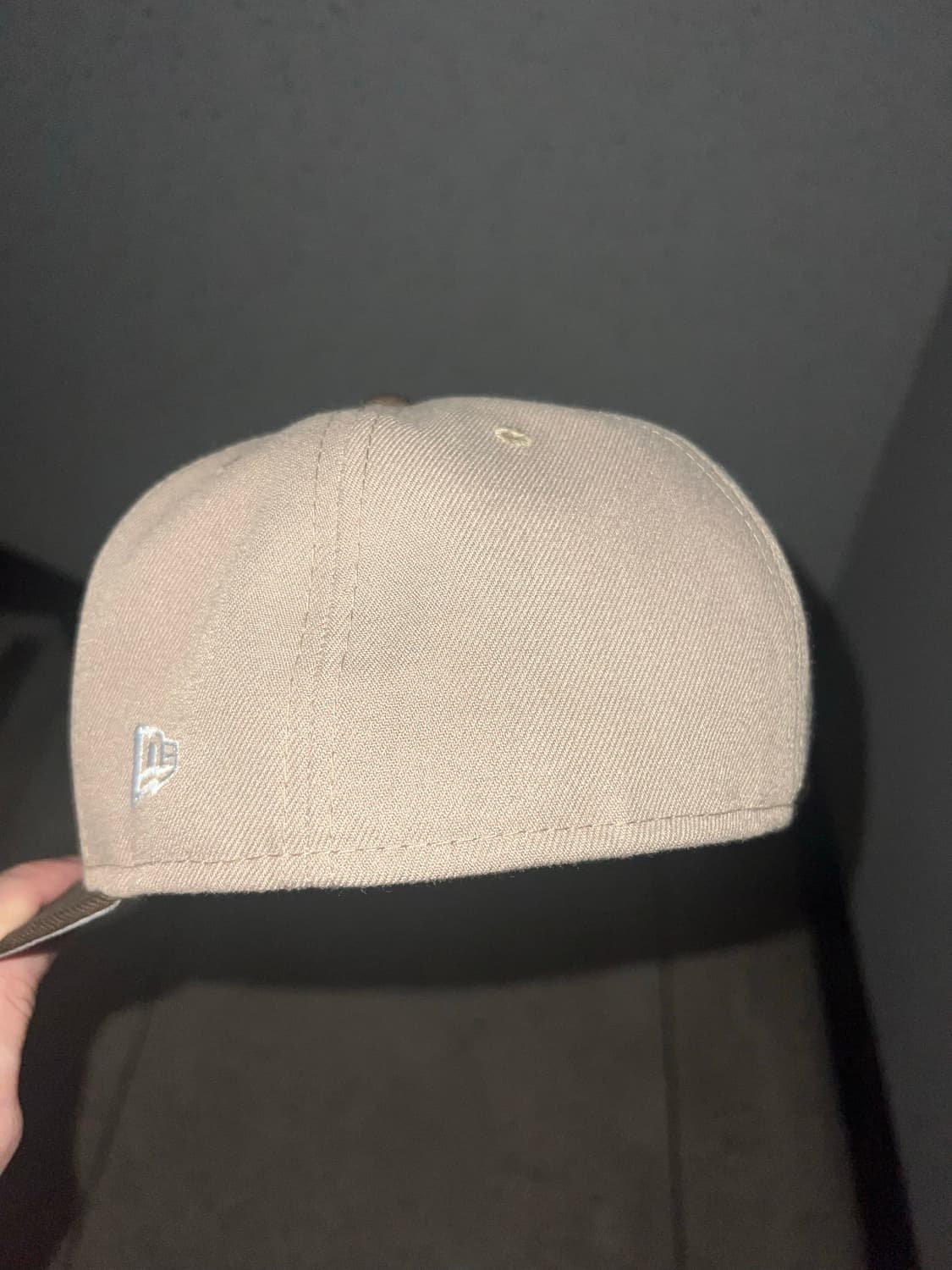 스투시 컬리 S 뉴에라 캡 카키 브라운 상품이미지2