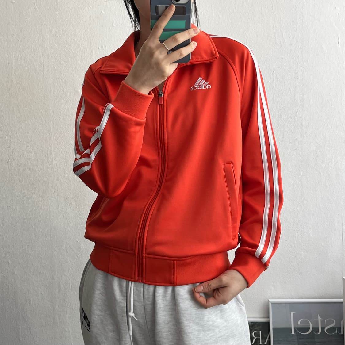 S) 아디다스오렌지져지 A1512 상품이미지2