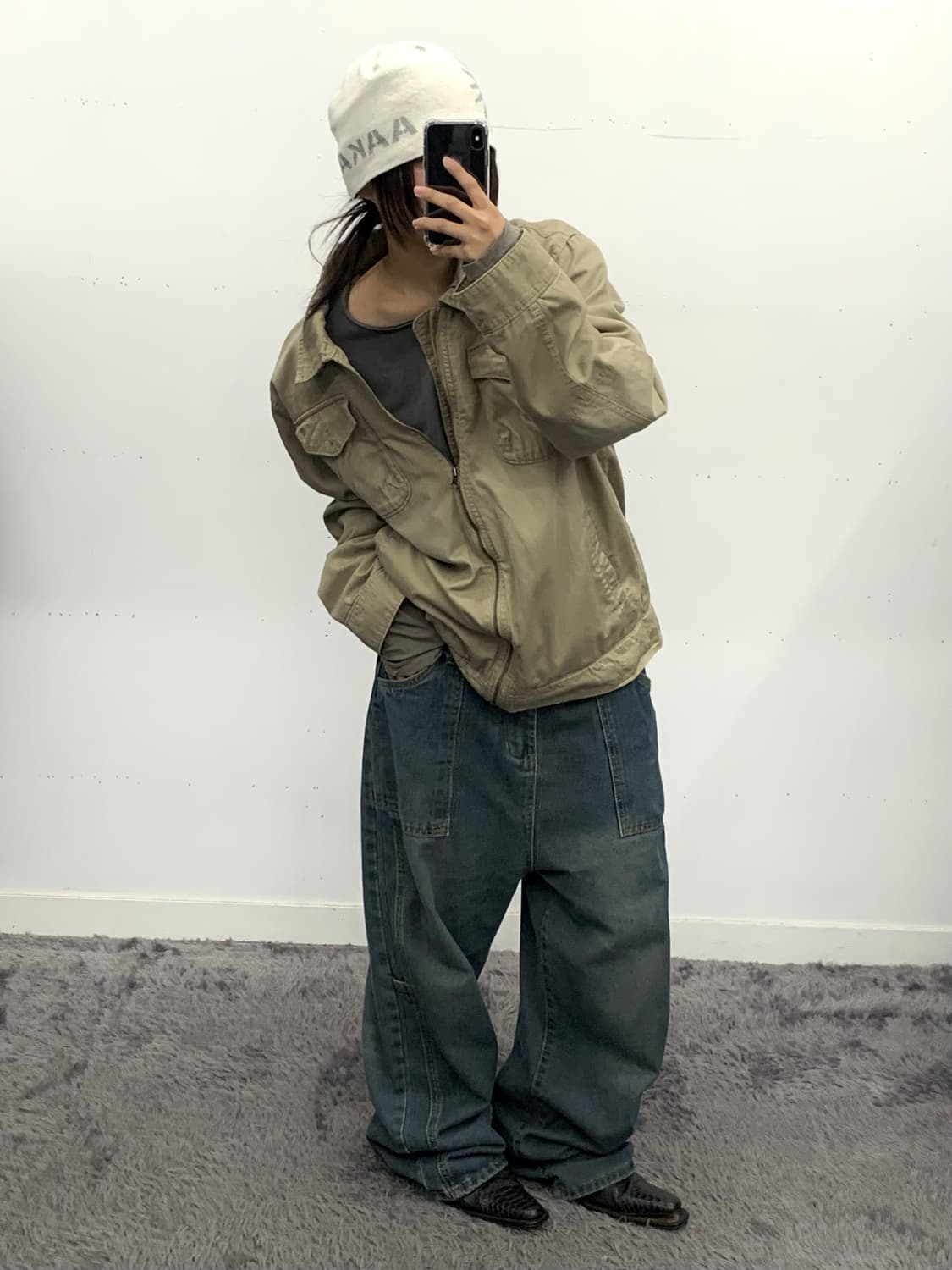 오버핏 카펜터 데님  상품이미지5