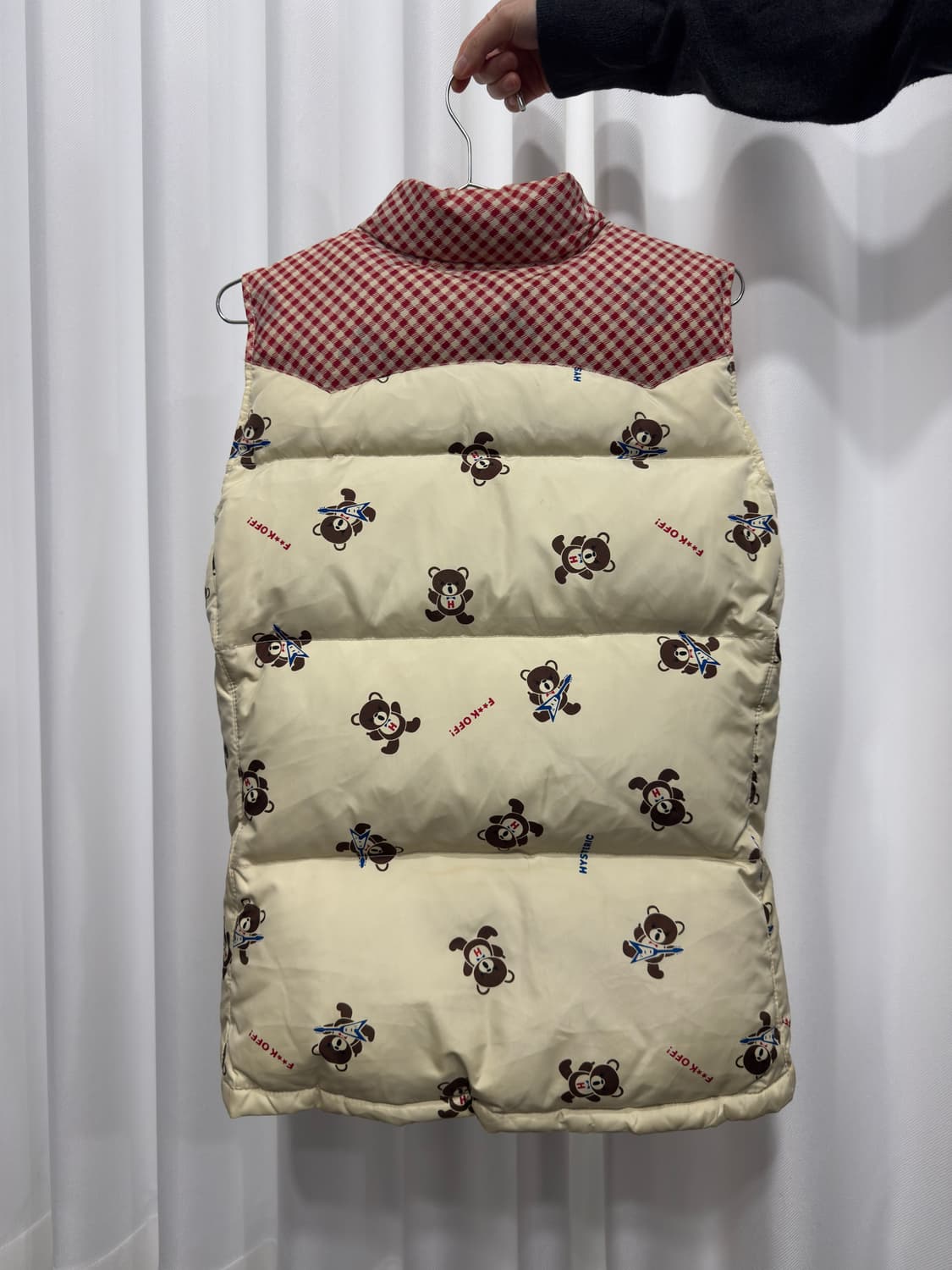 hysteric glamour f**kbear vest padding 상품이미지5